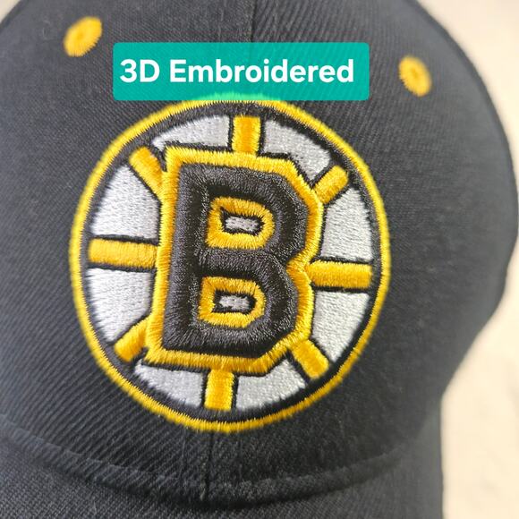 Boston Bruins Vintage Zephyr Wool Blend Embroidered logo. MadeInKorea Adjustable - Picture 5 of 16